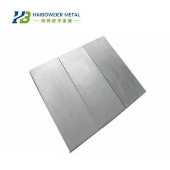 Piastra in titanio standard AMS 4911